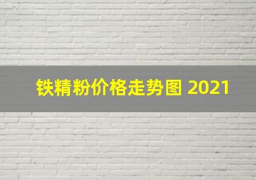 铁精粉价格走势图 2021